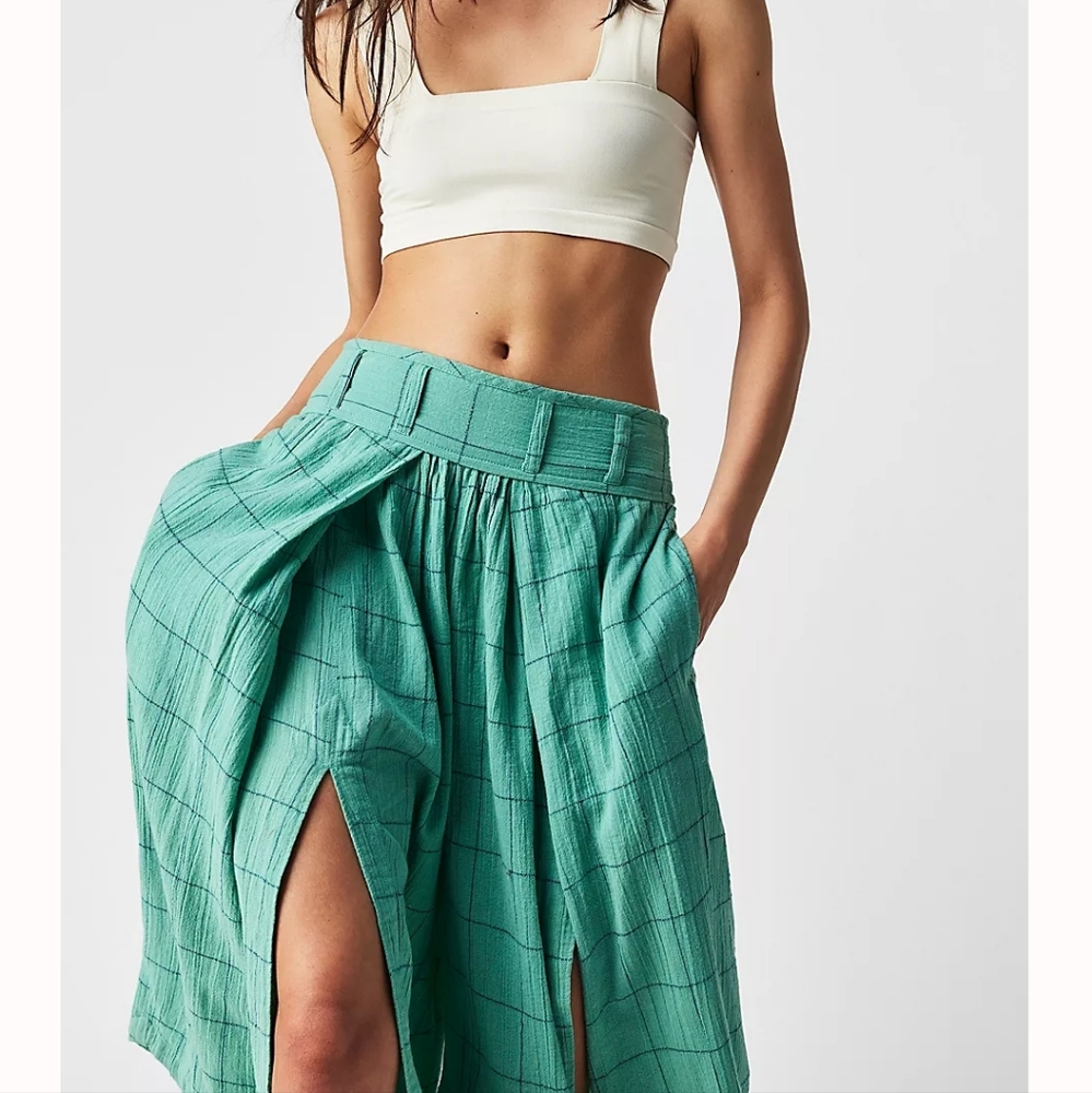 NWT free people lunar cove wide leg pants, XL